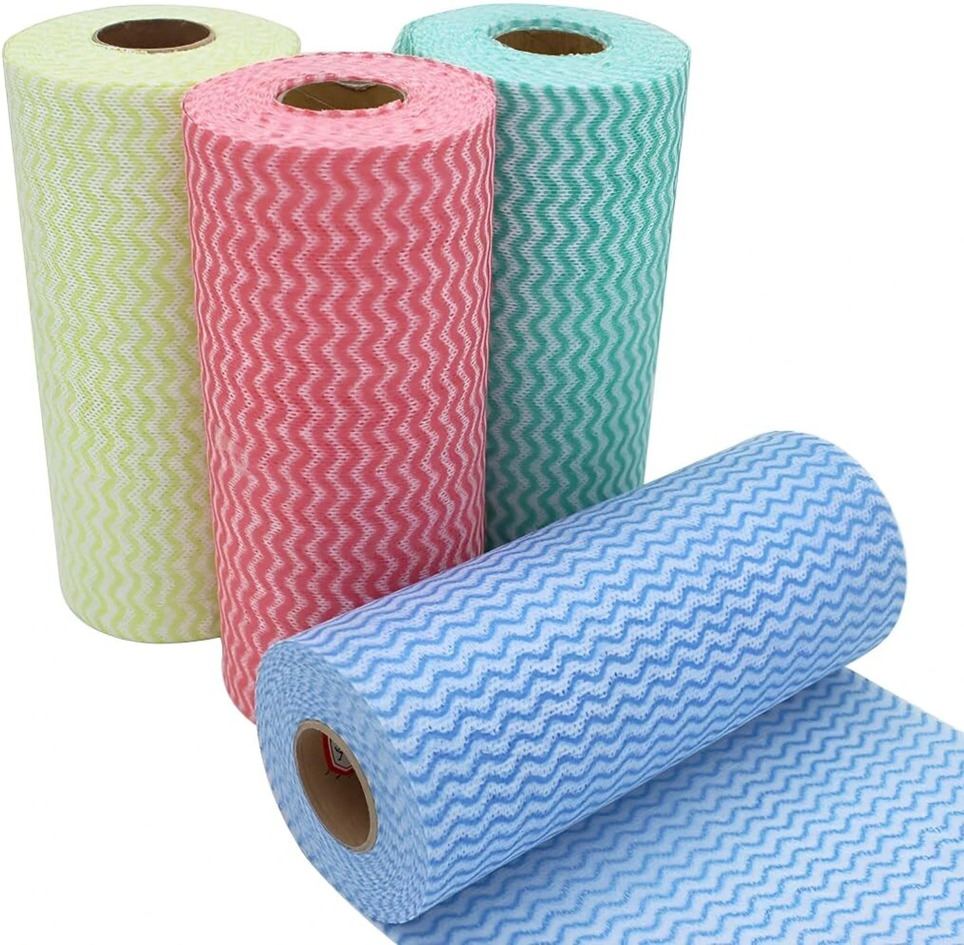 SOBHA STORE Pack of 4 Kitchen Towel Roll, Multipurpose Kitchen Roll/Tissue/Towel Washable. (4 Ply, 80 Sheets) - Image 3